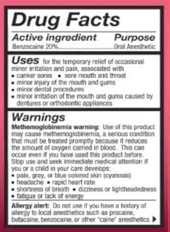 IOLITE Oral Topical Gel with Xylitol and Vitamin E - Gluten Free - Relief for Canker Soars and Dental Pains (1oz, Cherry Tart Dye-Free) - Image 3